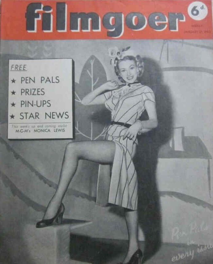 FILMGOER magazine side cover 31 January 1953