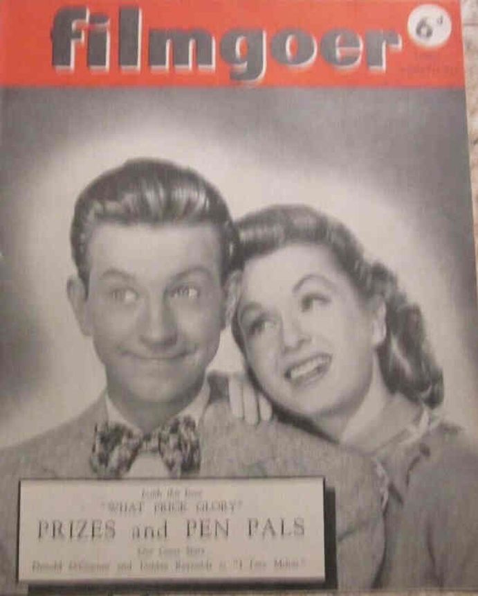 FILMGOER magazine side cover 24 January 1953