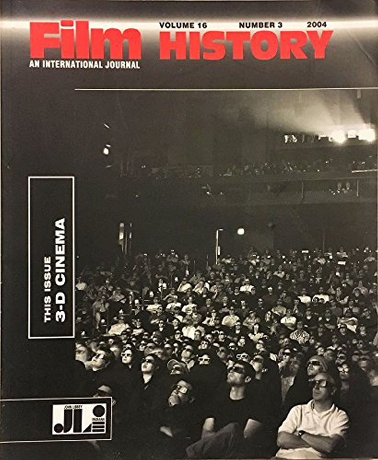 FILM HISTORY magazine side cover  Vol 16 No  3   2004