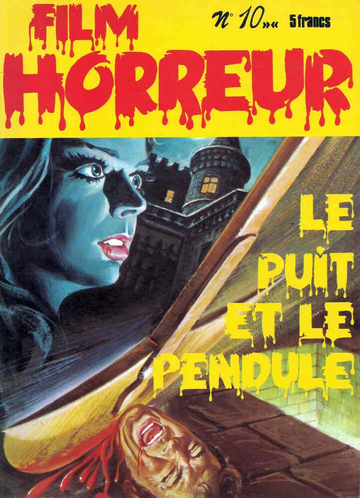 FILM HORREUR magazine side cover Issue 10  1976