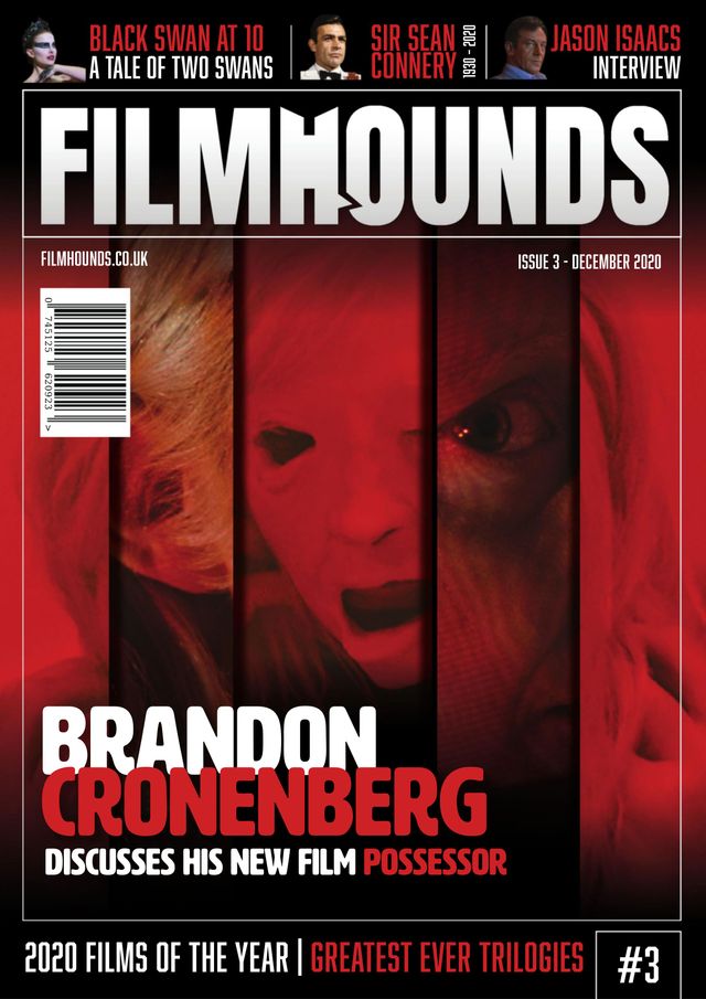 FILMHOUNDS magazine side cover Issue 3  December 2020