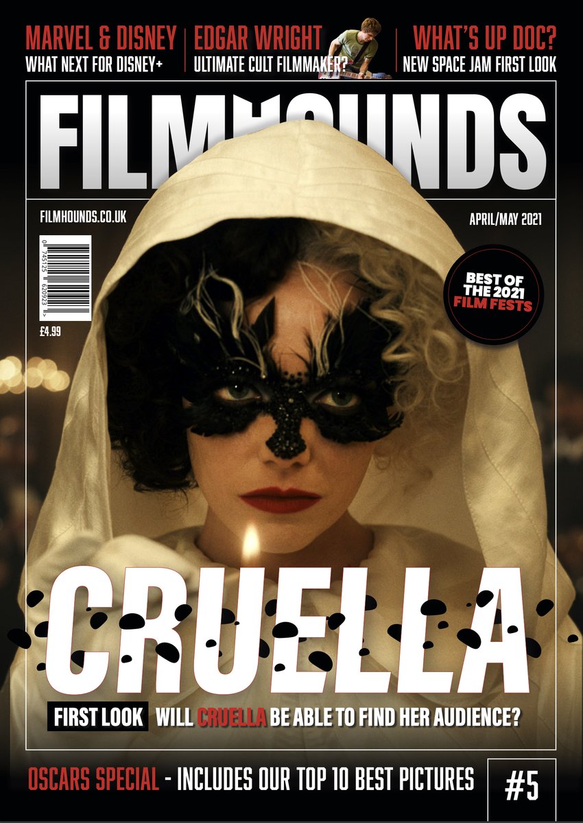 FILMHOUNDS magazine side cover Issue 5  April/May 2021