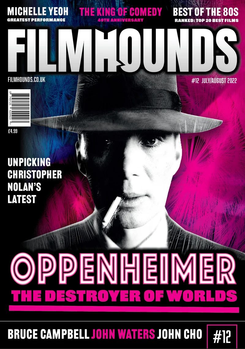 FILMHOUNDS magazine side cover Issue 12  July/August 2022