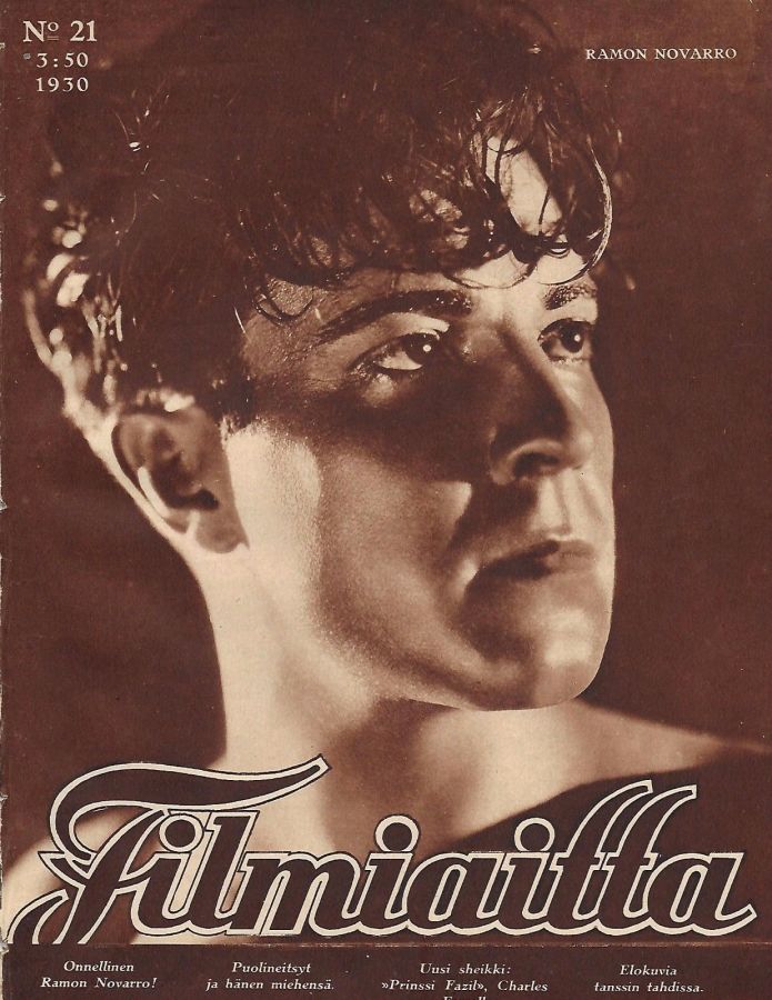 FILMIAITTA magazine side cover Issue 21 15 November 1930