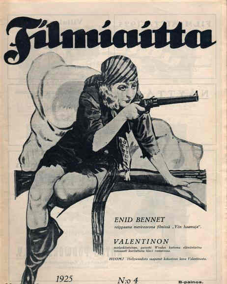 FILMIAITTA magazine side cover Issue 4  1925