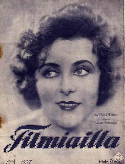 FILMIAITTA magazine side cover Issue 11  1927