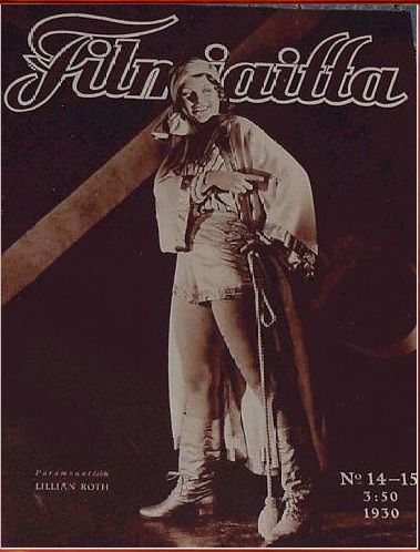 FILMIAITTA magazine side cover Issue 14-15  1930