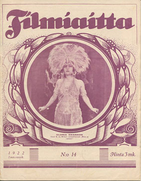 FILMIAITTA magazine side cover Issue 14   1922