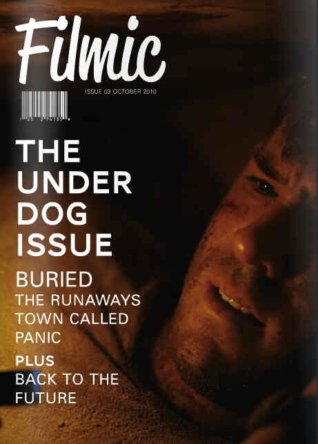 FILMIC magazine side cover Issue 3 October 2010