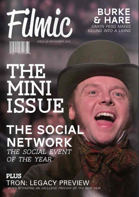 FILMIC magazine side cover Issue 4 November 2010