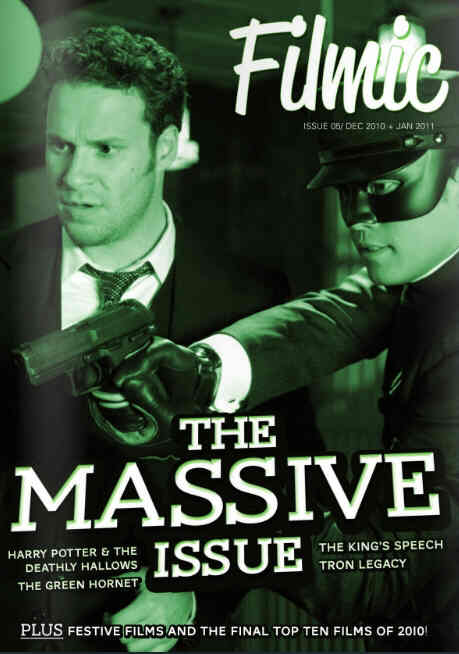 FILMIC magazine side cover Issue 5 December 2010
