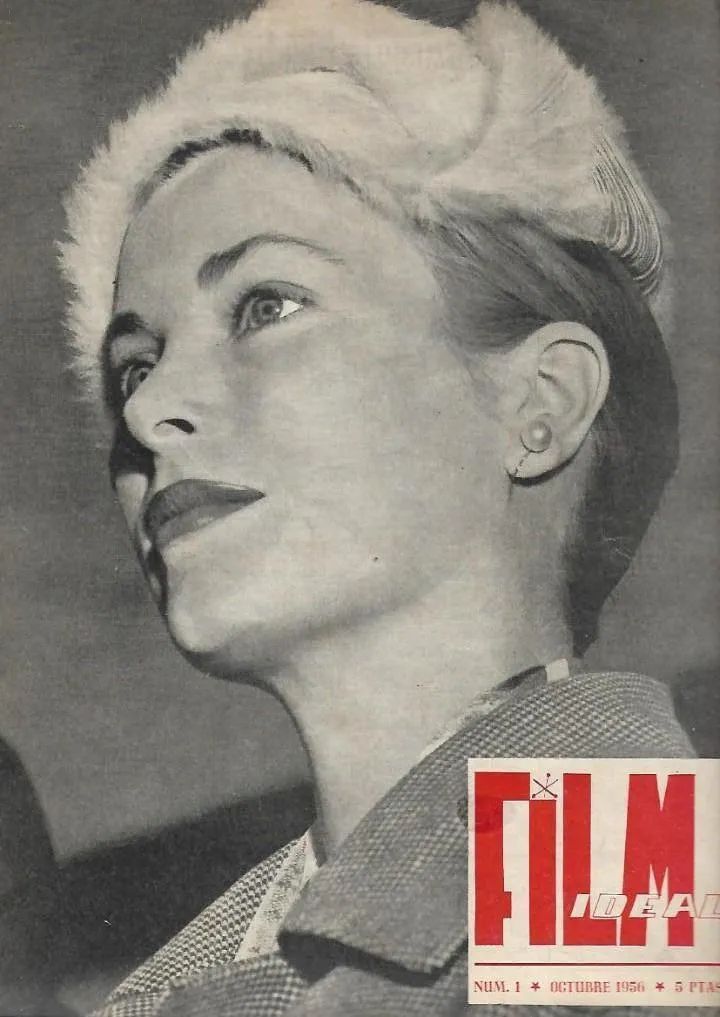 FILM IDEAL magazine side cover Issue 1  October 1956