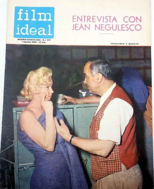 FILM IDEAL magazine side cover Issue 173 1 August 1965