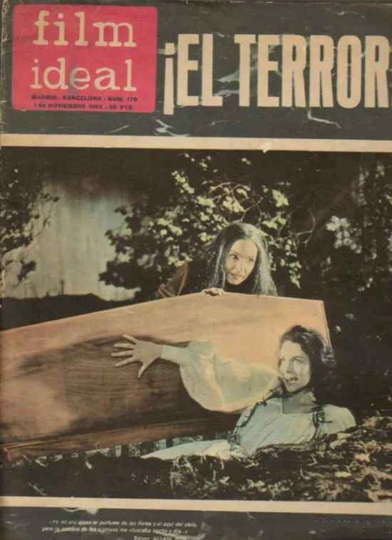 FILM IDEAL magazine side cover Issue 179 1 November 1965