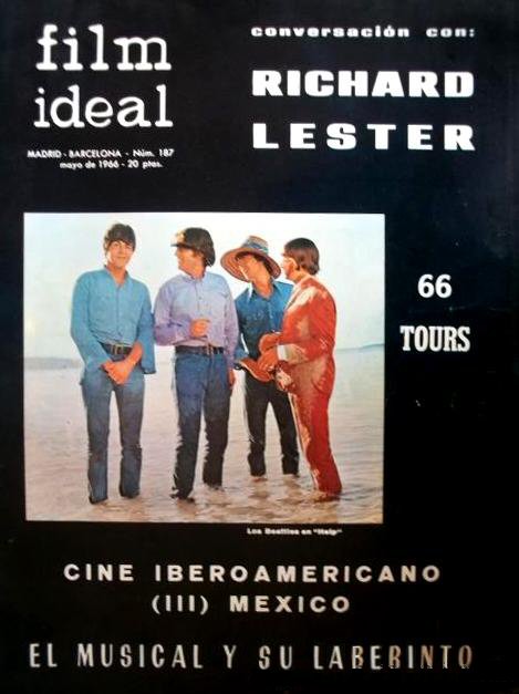 FILM IDEAL magazine side cover Issue 187   1966