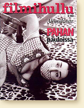 FILMIHULLU magazine side cover Issue 3  2000