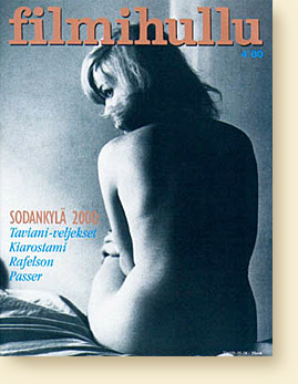 FILMIHULLU magazine side cover Issue 4  2000