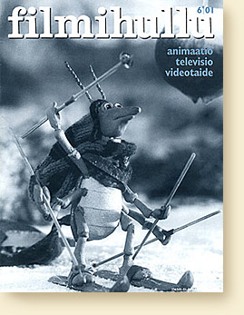 FILMIHULLU magazine side cover Issue 6  2001