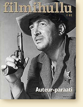 FILMIHULLU magazine side cover Issue 1  2002