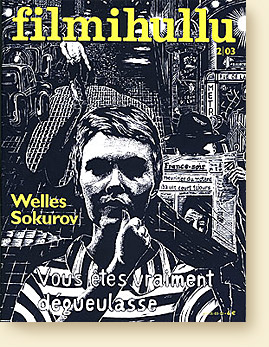 FILMIHULLU magazine side cover Issue 2  2003