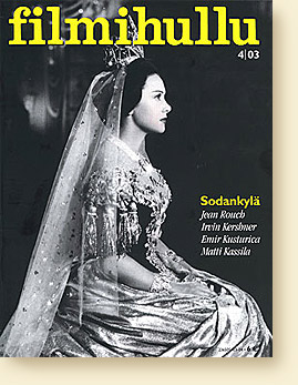 FILMIHULLU magazine side cover Issue 4  2003