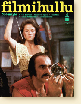 FILMIHULLU magazine side cover July/August 2009