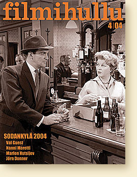 FILMIHULLU magazine side cover Issue 4  2004