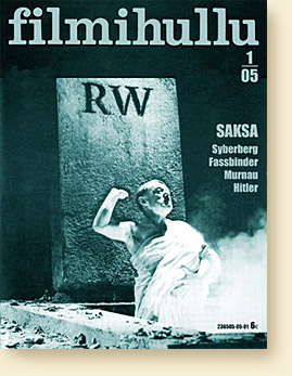 FILMIHULLU magazine side cover Issue 1  2005