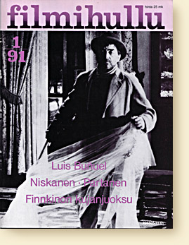 FILMIHULLU magazine side cover Issue 1  1991