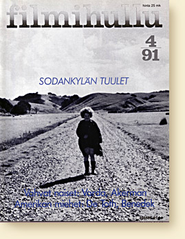 FILMIHULLU magazine side cover Issue 4  1991
