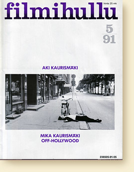 FILMIHULLU magazine side cover Issue 5  1991