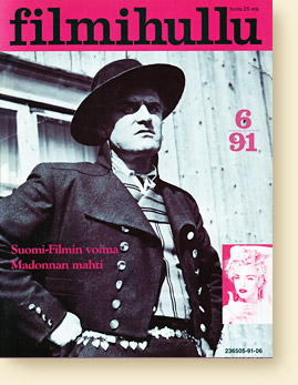 FILMIHULLU magazine side cover Issue 6  1991