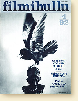 FILMIHULLU magazine side cover Issue 4  1992