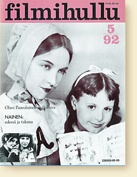 FILMIHULLU magazine side cover Issue 5  1992