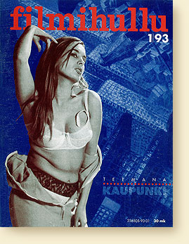 FILMIHULLU magazine side cover Issue 1  1993