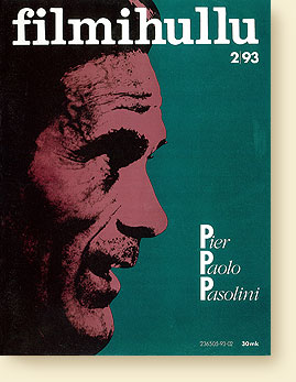FILMIHULLU magazine side cover Issue 2  1993