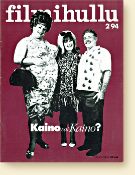 FILMIHULLU magazine side cover Issue 2  1994