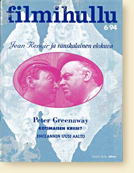 FILMIHULLU magazine side cover Issue 6  1994