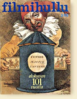 FILMIHULLU magazine side cover Issue 3  1995