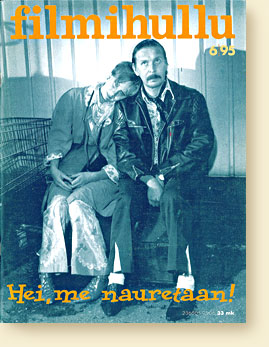 FILMIHULLU magazine side cover Issue 6  1995