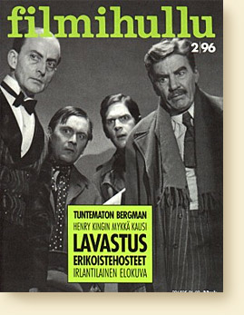 FILMIHULLU magazine side cover Issue 2  1996