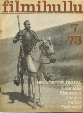 FILMIHULLU magazine side cover Issue 7   1973
