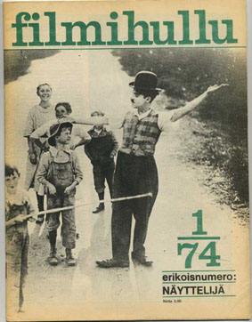 FILMIHULLU magazine side cover Issue 1   1974