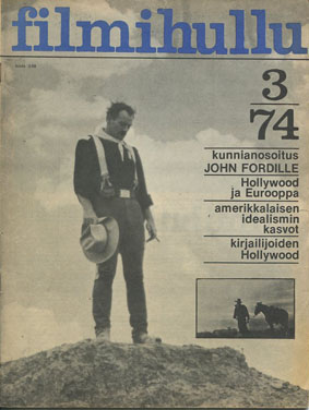 FILMIHULLU magazine side cover Issue 3   1974