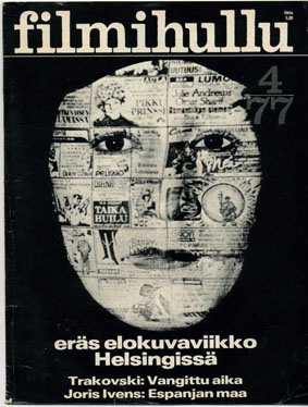 FILMIHULLU magazine side cover Issue 4   1977