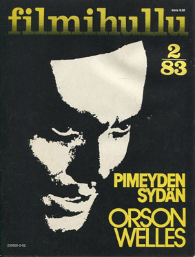 FILMIHULLU magazine side cover Issue 2   1983