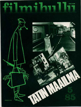 FILMIHULLU magazine side cover Issue 5   1985