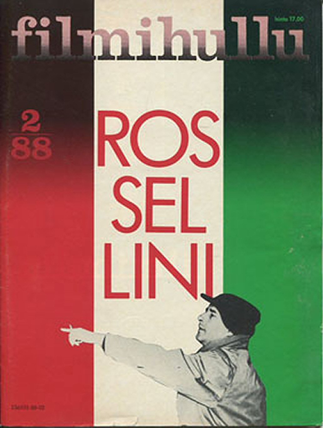 FILMIHULLU magazine side cover Issue 2   1988