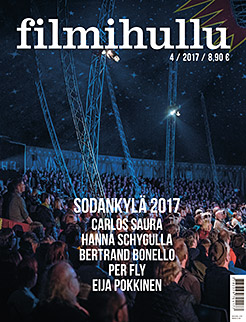 FILMIHULLU magazine side cover Issue 4  July/August 2017