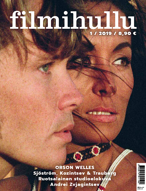FILMIHULLU magazine side cover Issue 1  January/February 2019